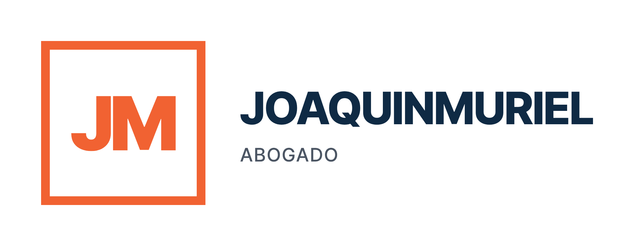 Joaquín Muriel  ABOGADO Logo